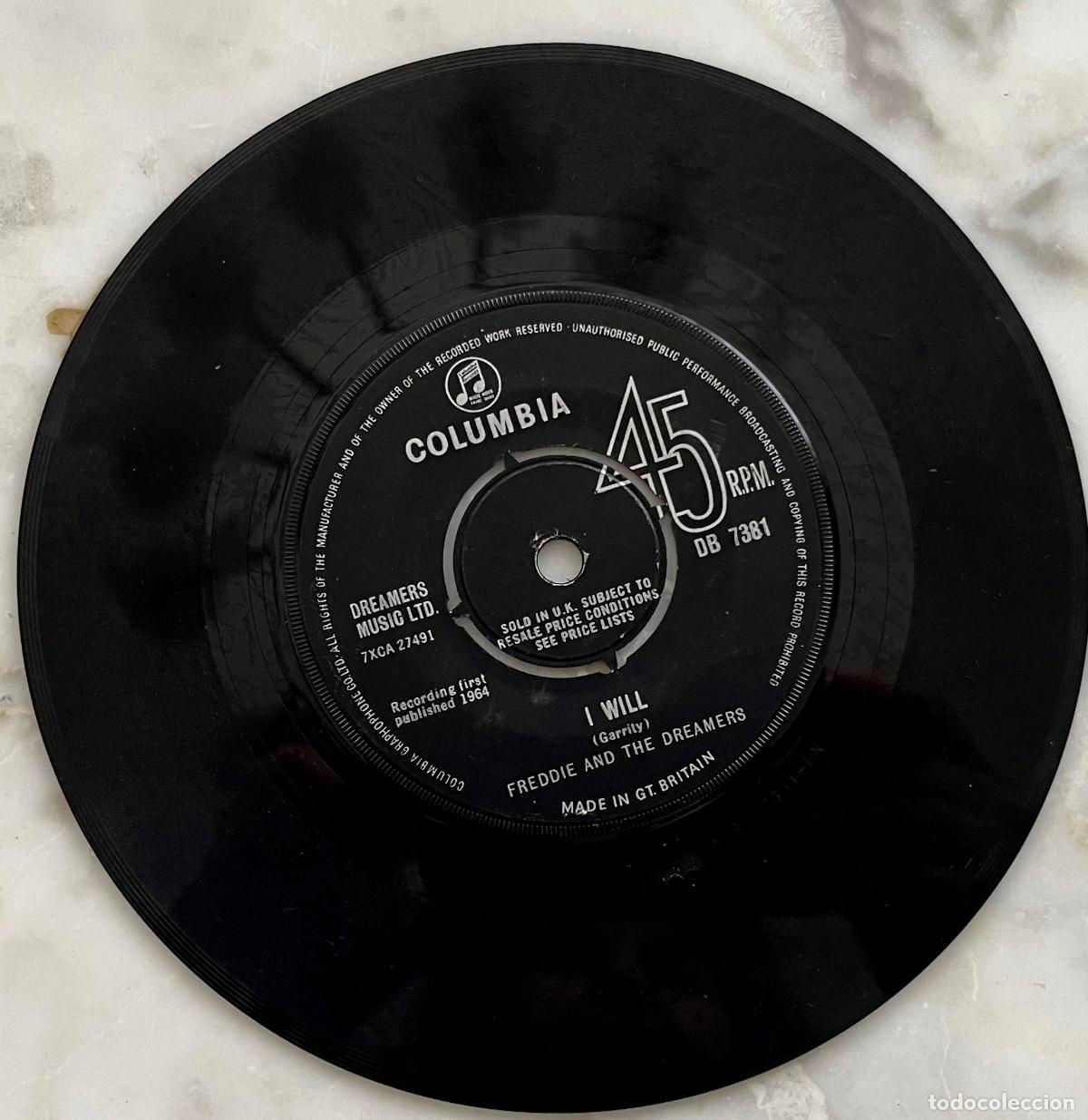 Discos de vinilo: FREDDIE AND THE DREAMERS. I WIIL / I UNDERSTAND. SINGLE ORIGINAL UK 1964