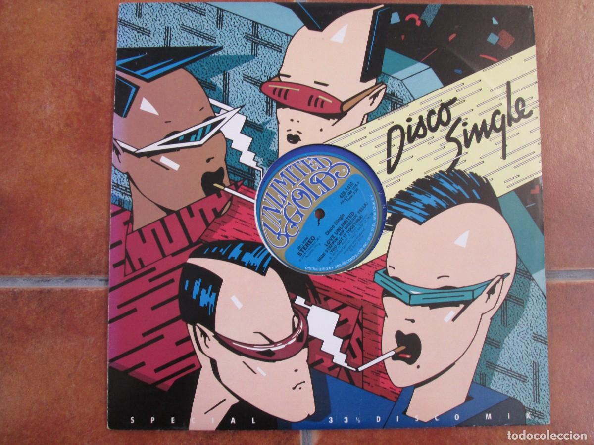 Discos de vinilo: LOVE UNLIMITED - High Steppin&acute;. Maxi Single, edici&oacute;n USA 12&rdquo; 1979. Muy buen estado (VG+)