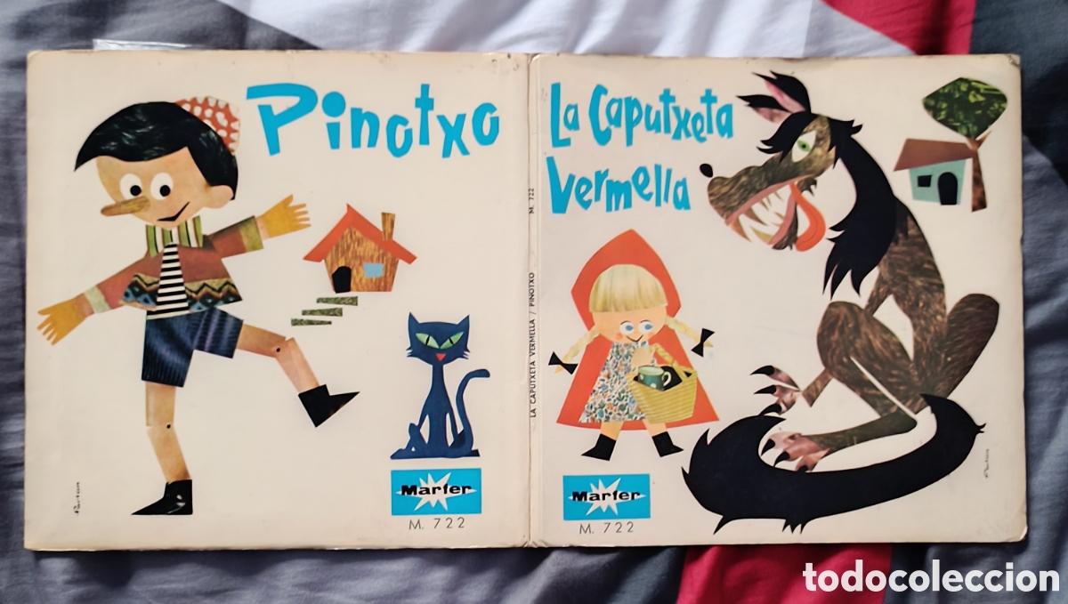 Discos de vinilo: La Caputxeta Vermella/Pinotxo
