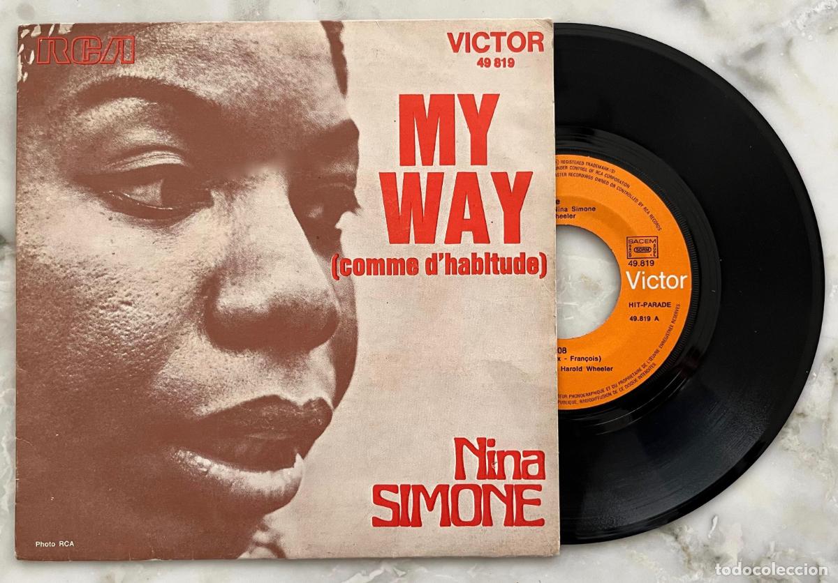 Discos de vinilo: NINA SIMONE. MY WAY. SINGLE ORIGINAL FRANCIA 1971