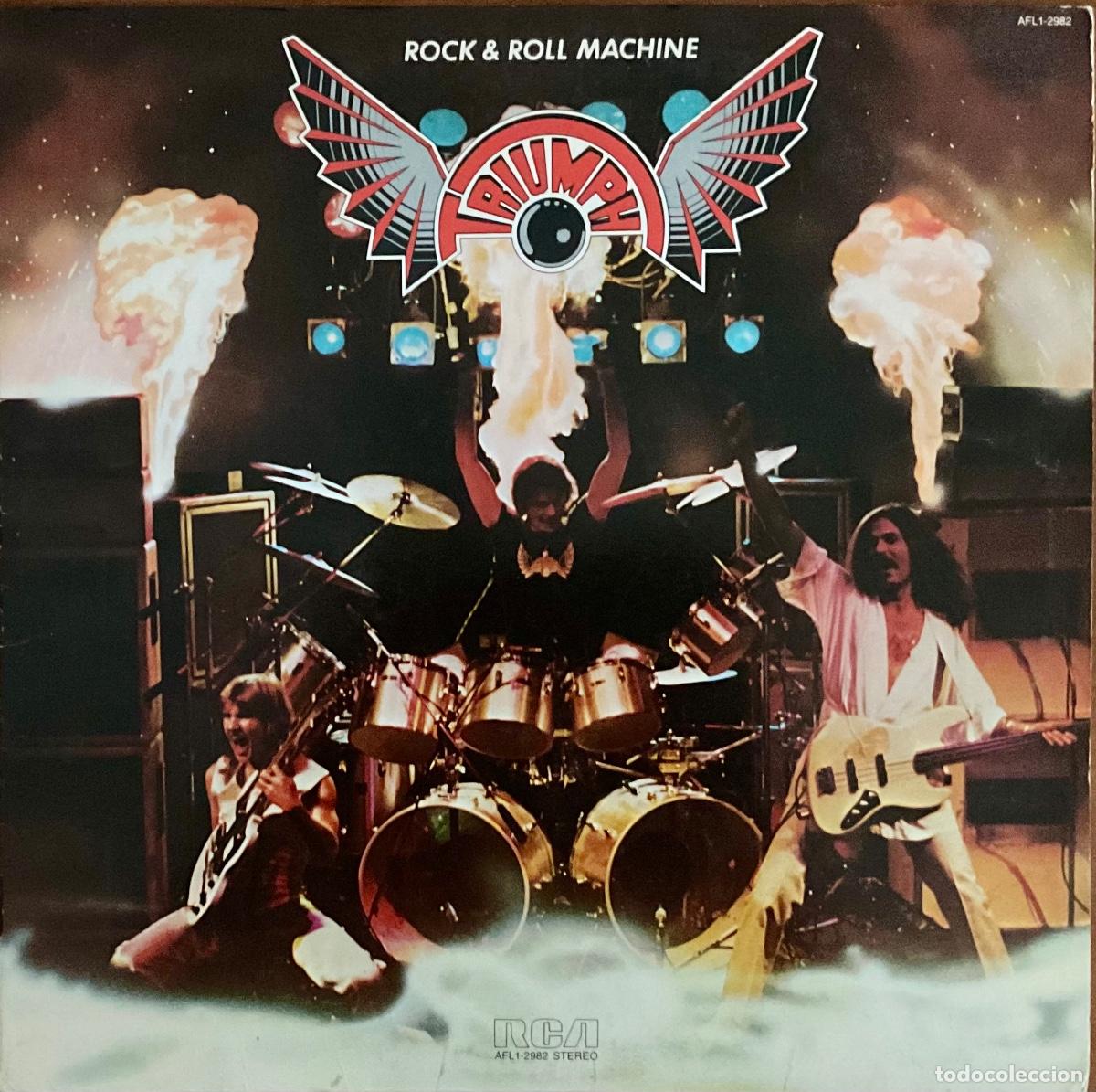 Discos de vinilo: TRIUMPH - ROCK & ROLL MACHINE