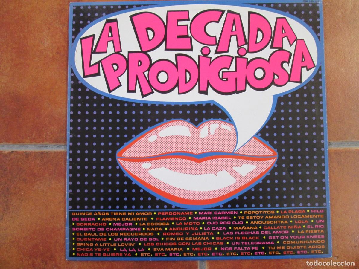 Discos de vinilo: LA D&Eacute;CADA PRODIGIOSA. LP. Edici&oacute;n espa&ntilde;ola 12&rdquo; 1985. Muy Buen estado (VG+)