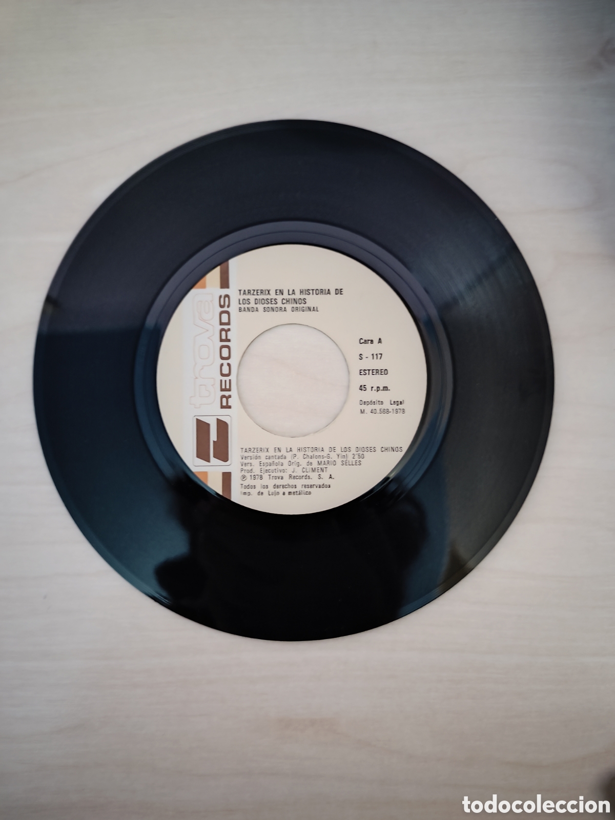 Discos de vinilo: Tarzerix. La historia de los dioses chinos - Foto 4