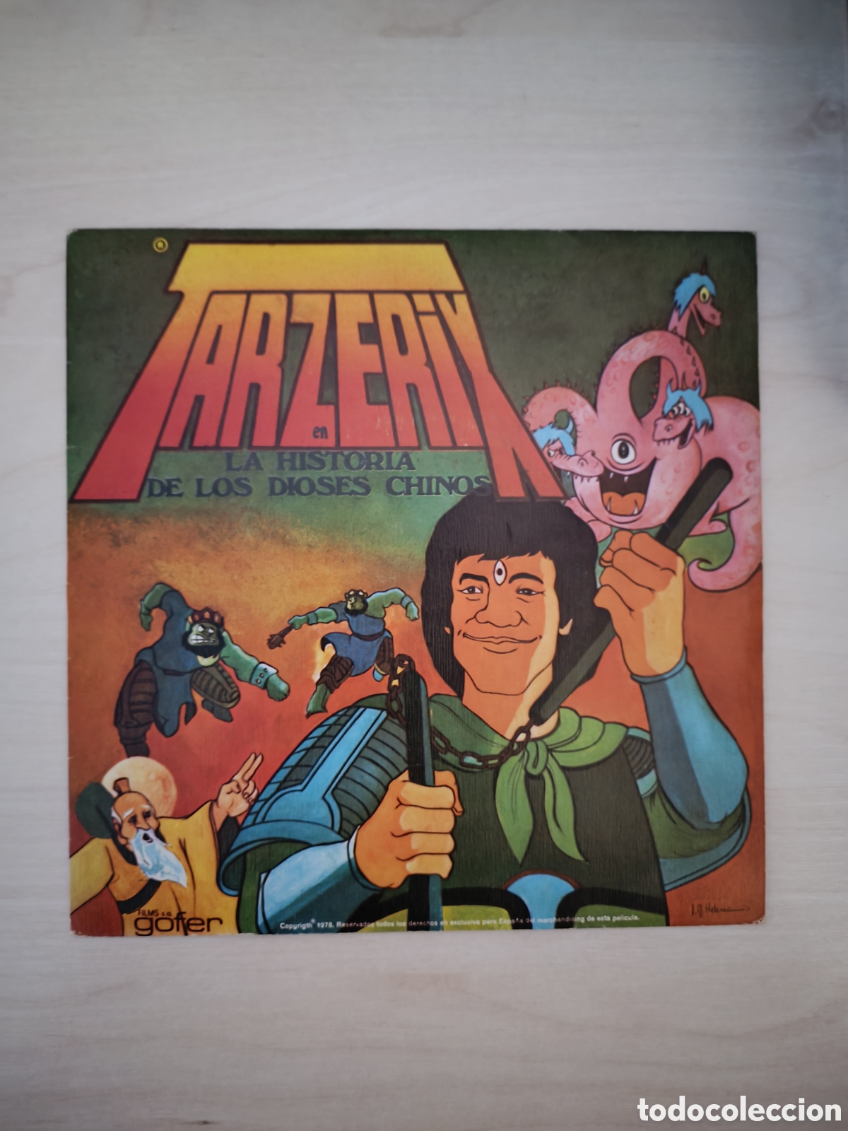 Discos de vinilo: Tarzerix. La historia de los dioses chinos