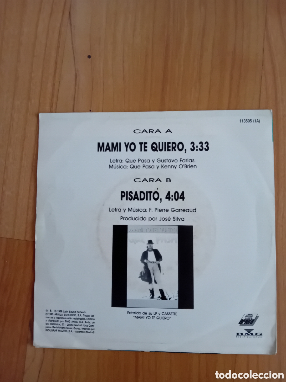 Discos de vinilo: QUE PASA. MAMI YO TE QUIERO. - Foto 2