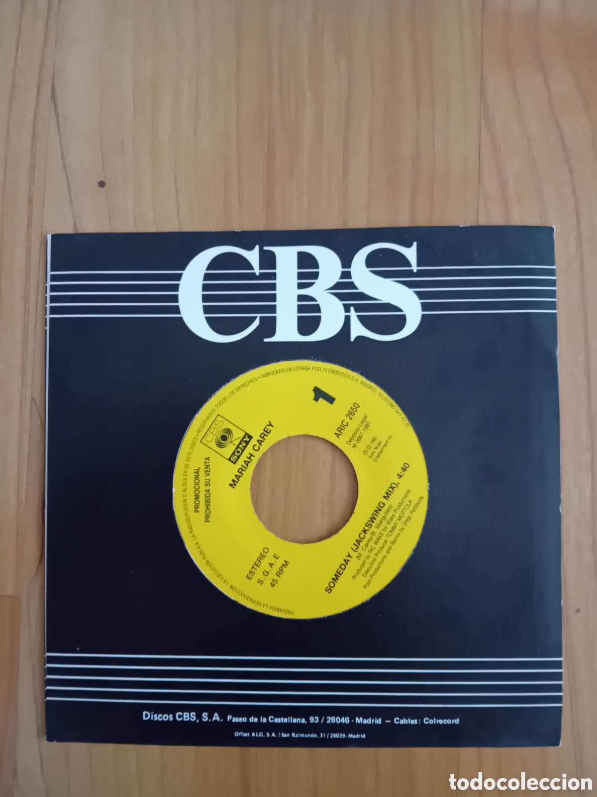 Discos de vinilo: MARIAH CAREY. SOMEDAY
