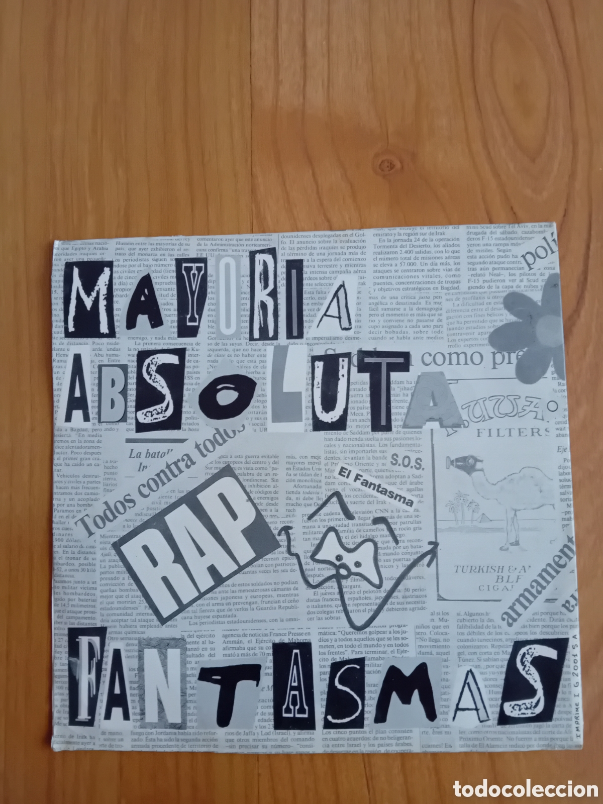 Discos de vinilo: MAYOR&Iacute;A ABSOLUTA. FANTASMAS - Foto 2