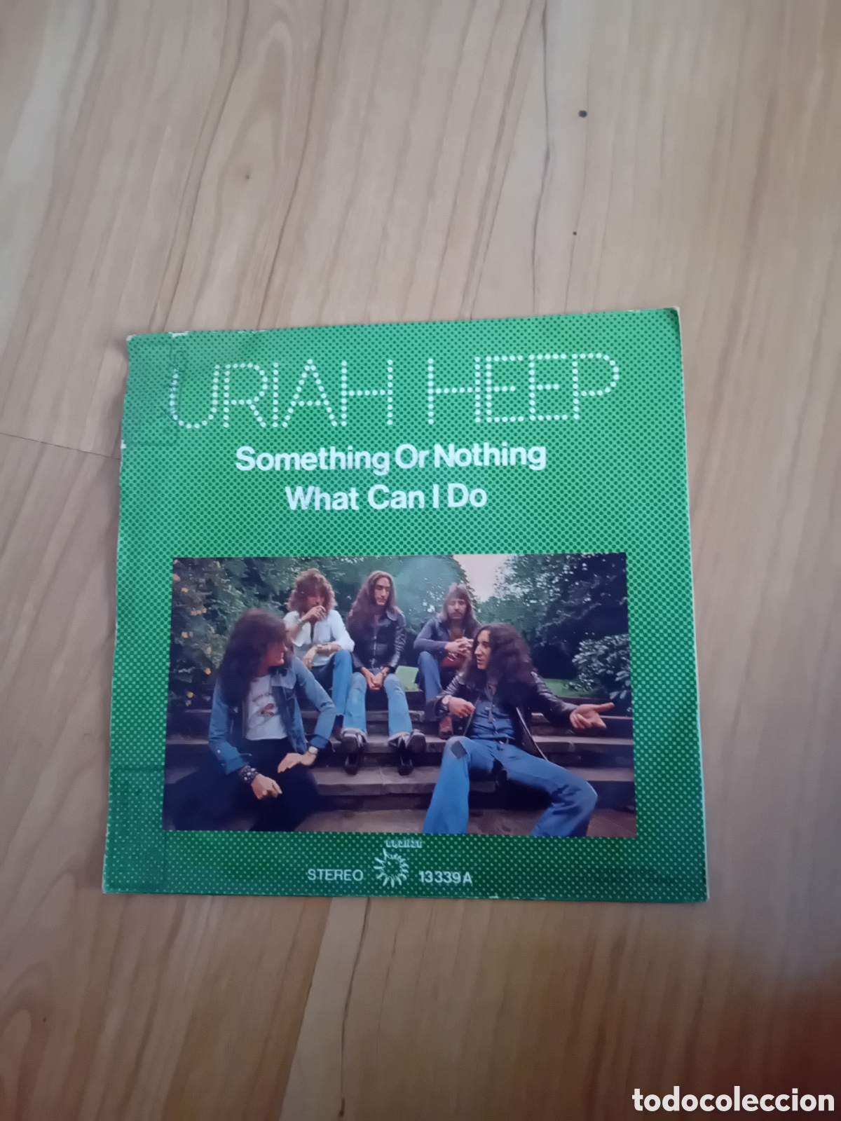 Discos de vinilo: URIAH HEEP. SOMETHING OR NOTHING - Foto 2
