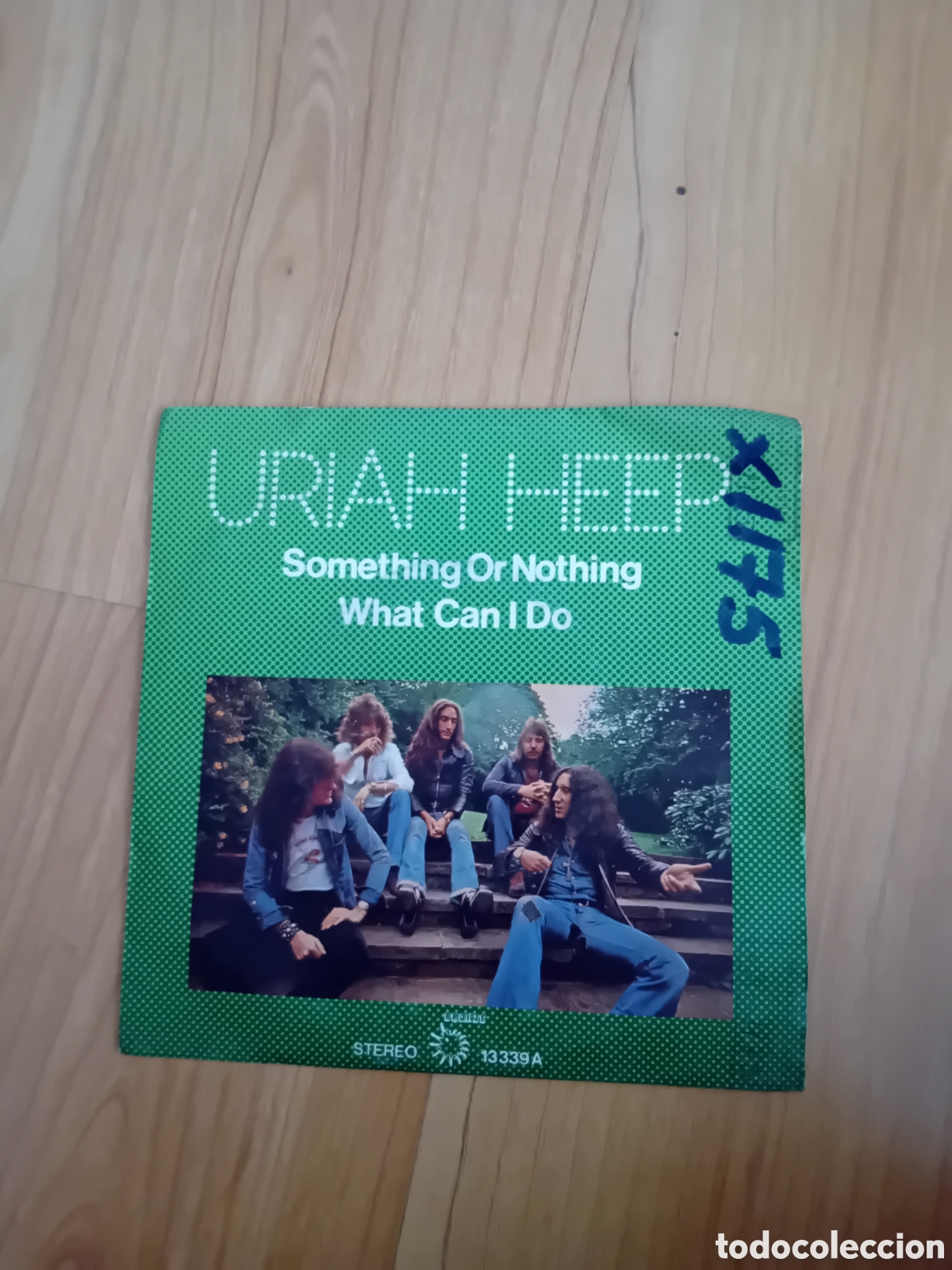 Discos de vinilo: URIAH HEEP. SOMETHING OR NOTHING