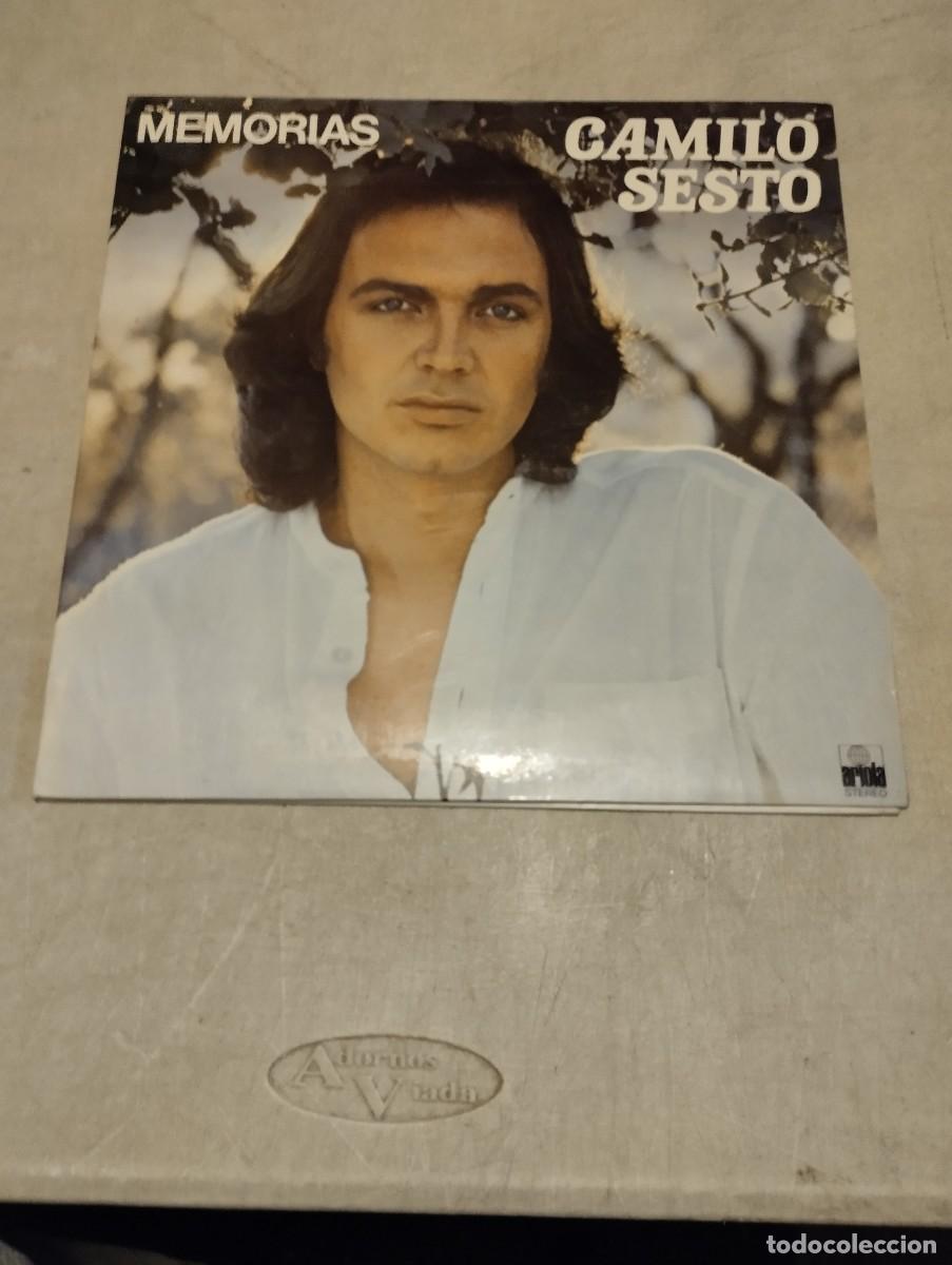 Discos de vinilo: CAMILO SESTO LP MEMORIAS PORTADA ABIERTA