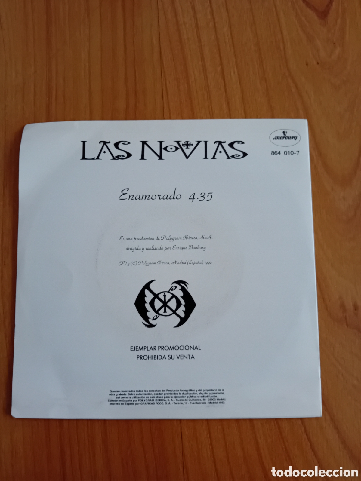 Discos de vinilo: LAS NOVIAS. ENAMORADO. - Foto 2