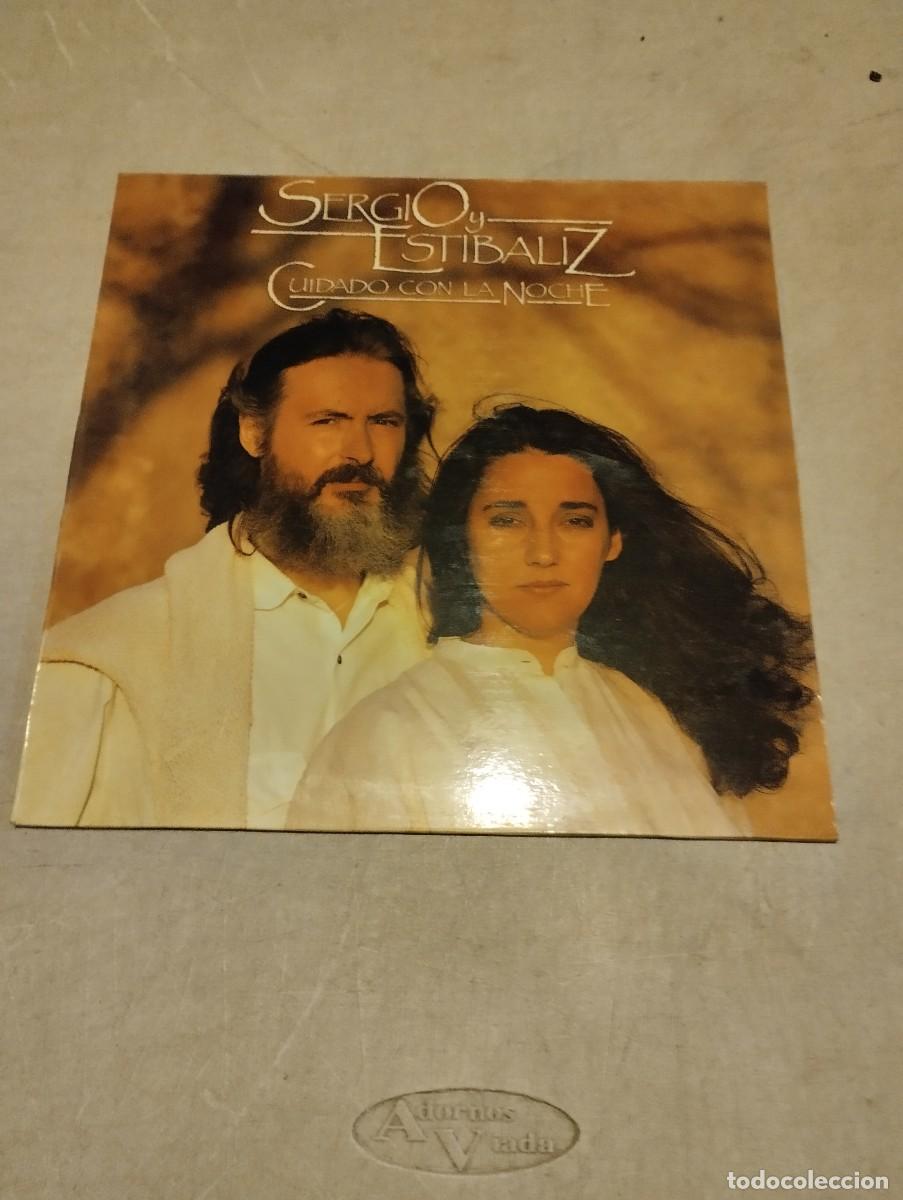 Discos de vinilo: SERGIO Y ESTIBALIZ LP CUIDADO CON LA NOCHE