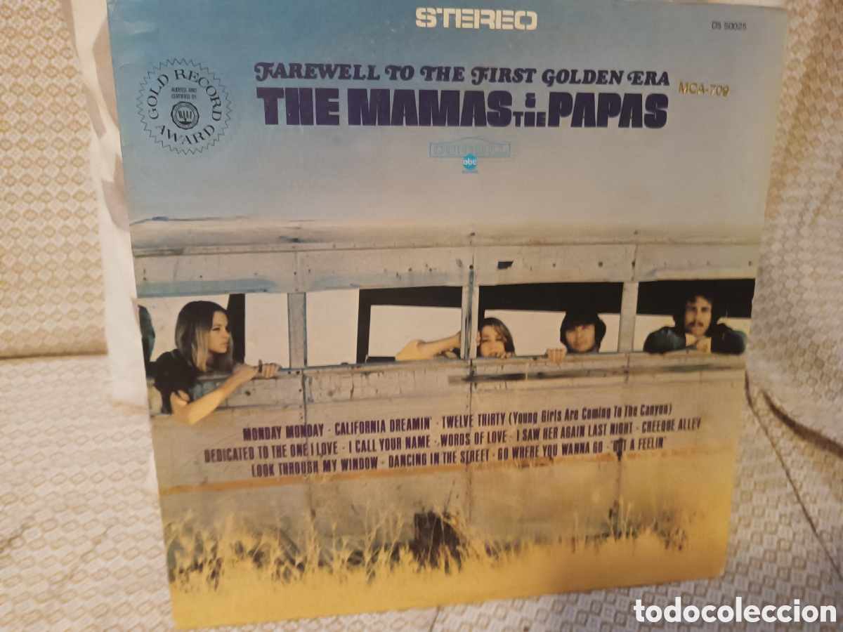 Discos de vinilo: The Mamas & The Pap&aacute;s Farawell to The first golden era