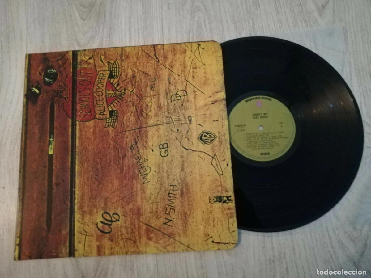 Discos de vinilo: Alice Cooper &lrm;&ndash; School's Out - LP - 1972 - 1st press made in Japan