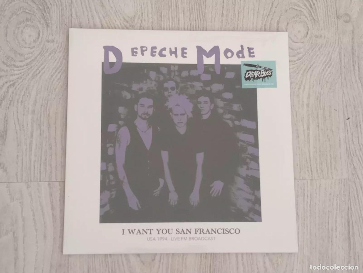 Discos de vinilo: Depeche Mode LP I want you San Francisco - TURQUOISE SEALED