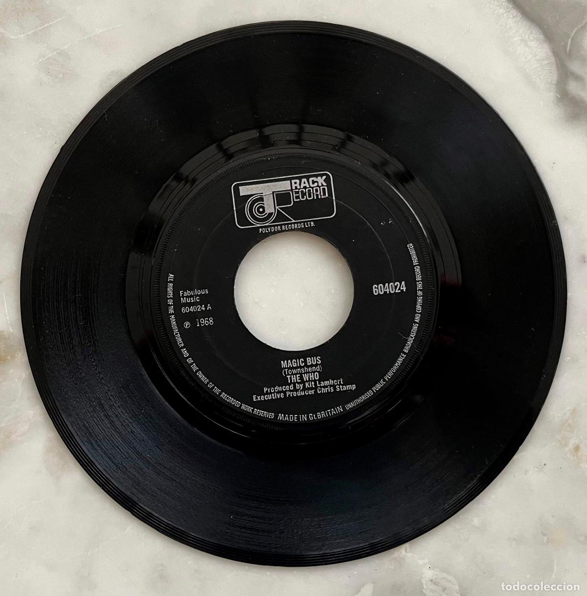 Discos de vinilo: THE WHO. MAGIC BUS / DR JEKYLL & MR HYDE. SINGLE ORIGINAL UK 1968