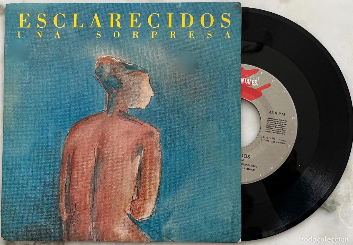 Discos de vinilo: ESCLARECIDOS. UNA SORPRESA. SINGLE ORIGINAL 1989 PROMOCIONAL