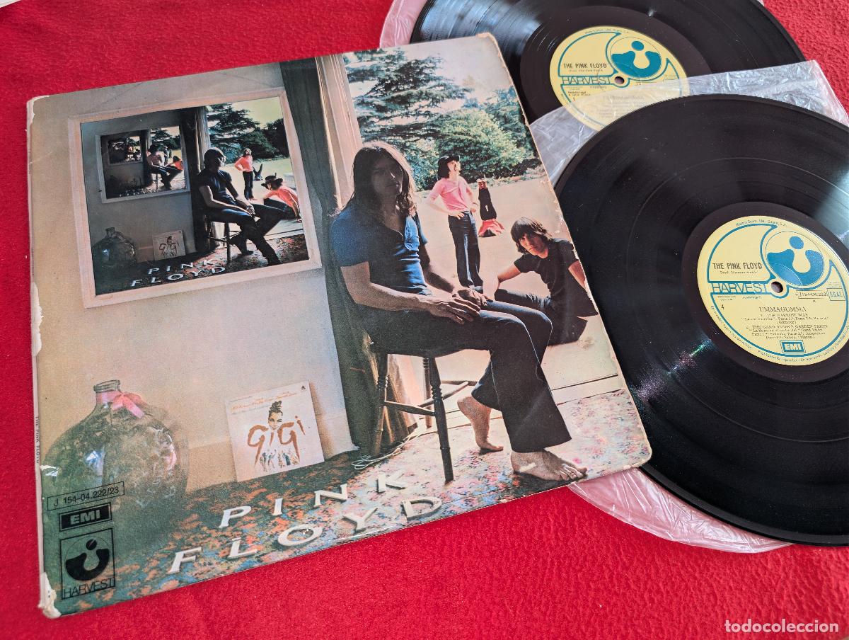 Discos de vinilo: THE PINK FLOYD Ummagumma 2LP 1970 EMI Harvest ESPA&Ntilde;A SPAIN GATEFOLD