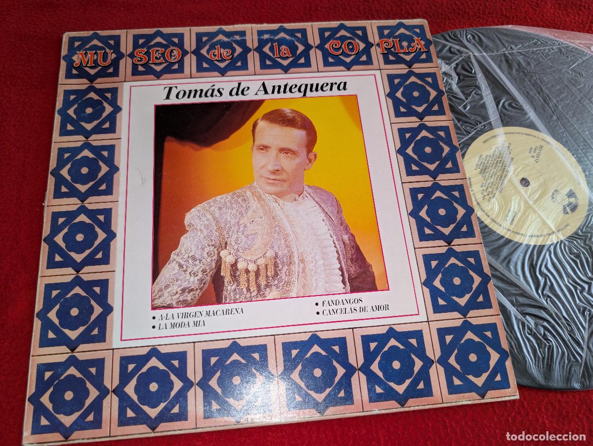 Discos de vinilo: TOMAS DE ANTEQUERA Museo de la copla LP 1989 Abanico