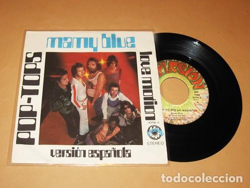 Discos de vinilo: POP-TOPS - MAMY BLUE (VERSION ESPA&Ntilde;OLA) - SINGLE - 1971