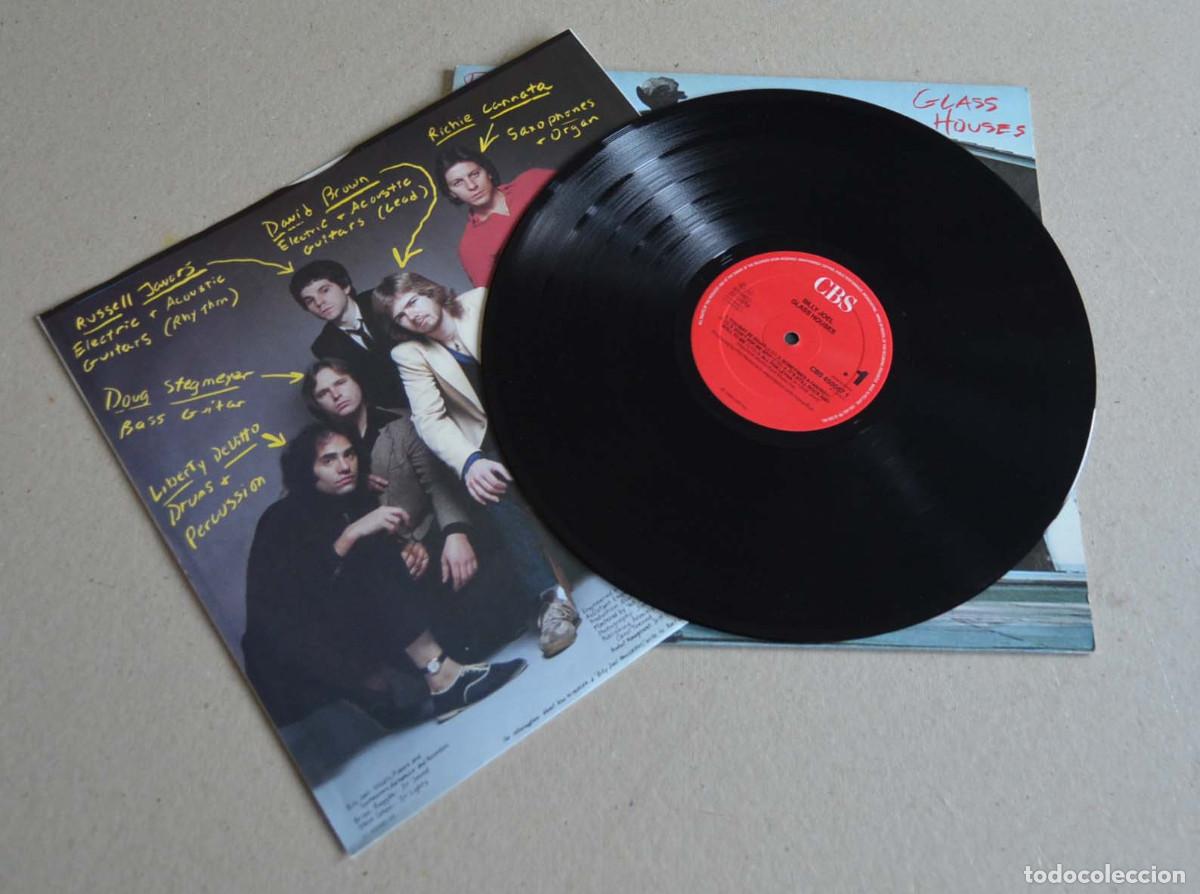 Discos de vinilo: BILLY JOEL - GLASS HOUSES - Foto 3