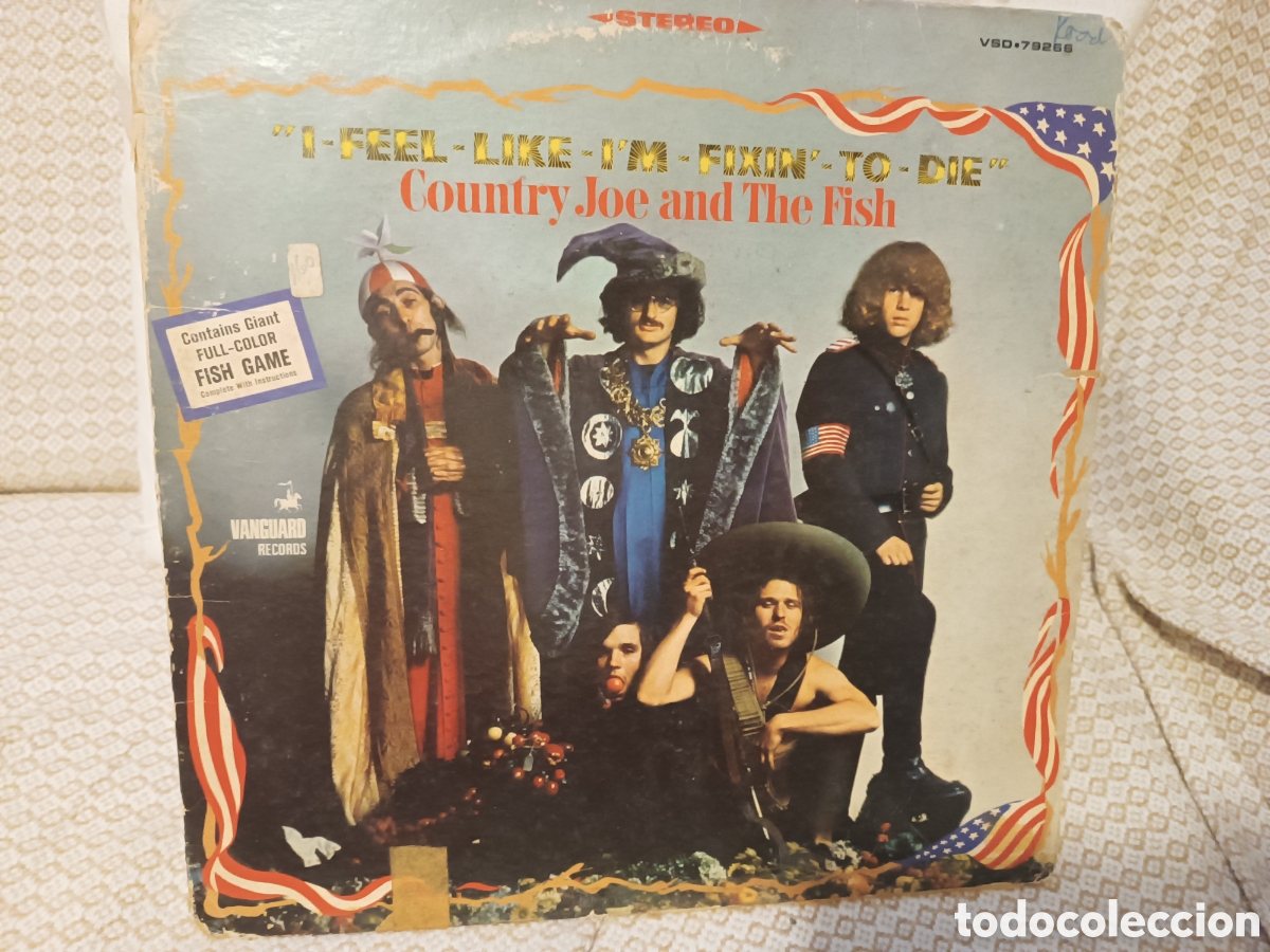 Discos de vinilo: Country Joe And The Fish I Feel like