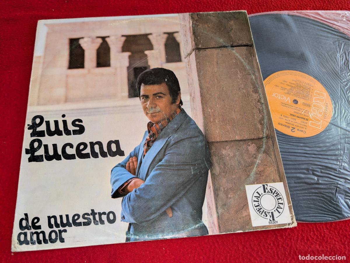 Discos de vinilo: LUIS LUCENA De nuestro amor LP 1976 RCA Victor