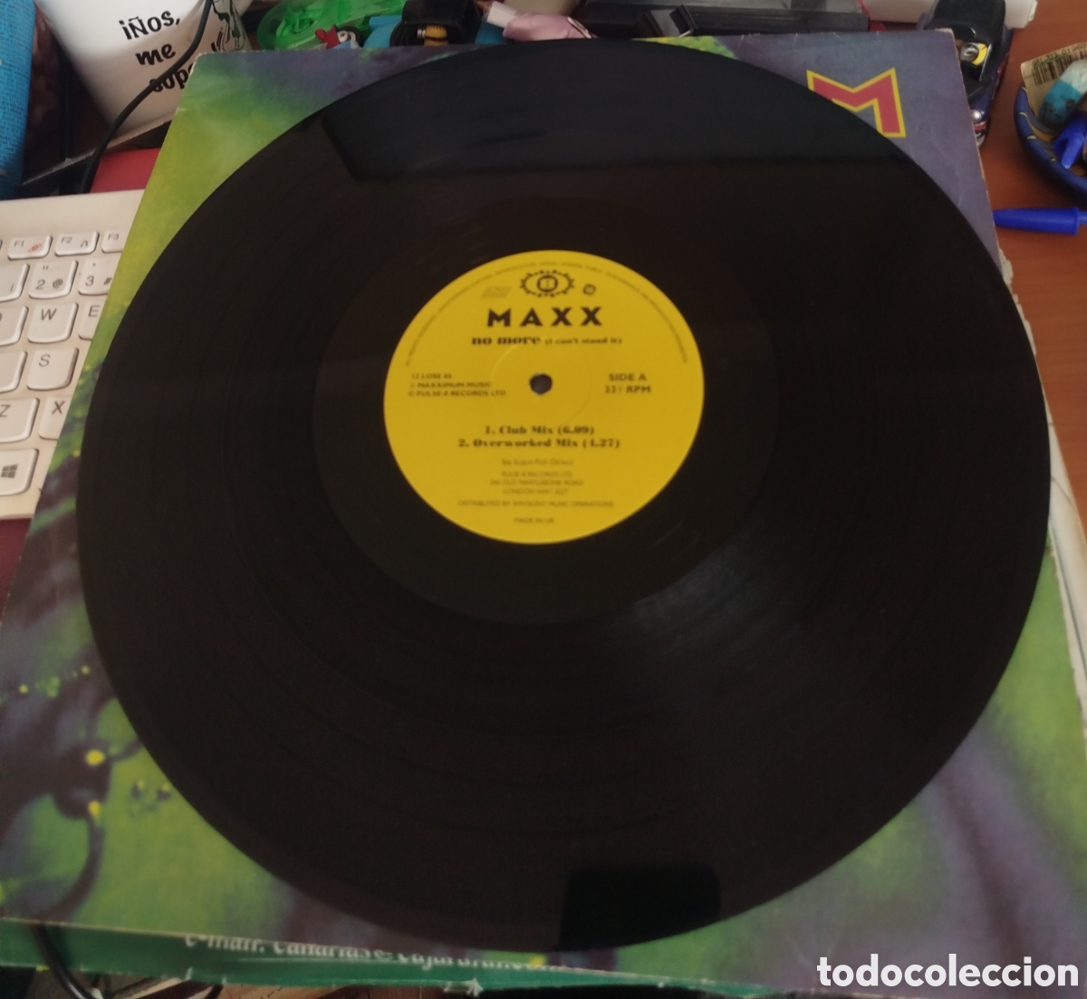 Discos de vinilo: Maxx - No more ( I Cant stay It) - Foto 2