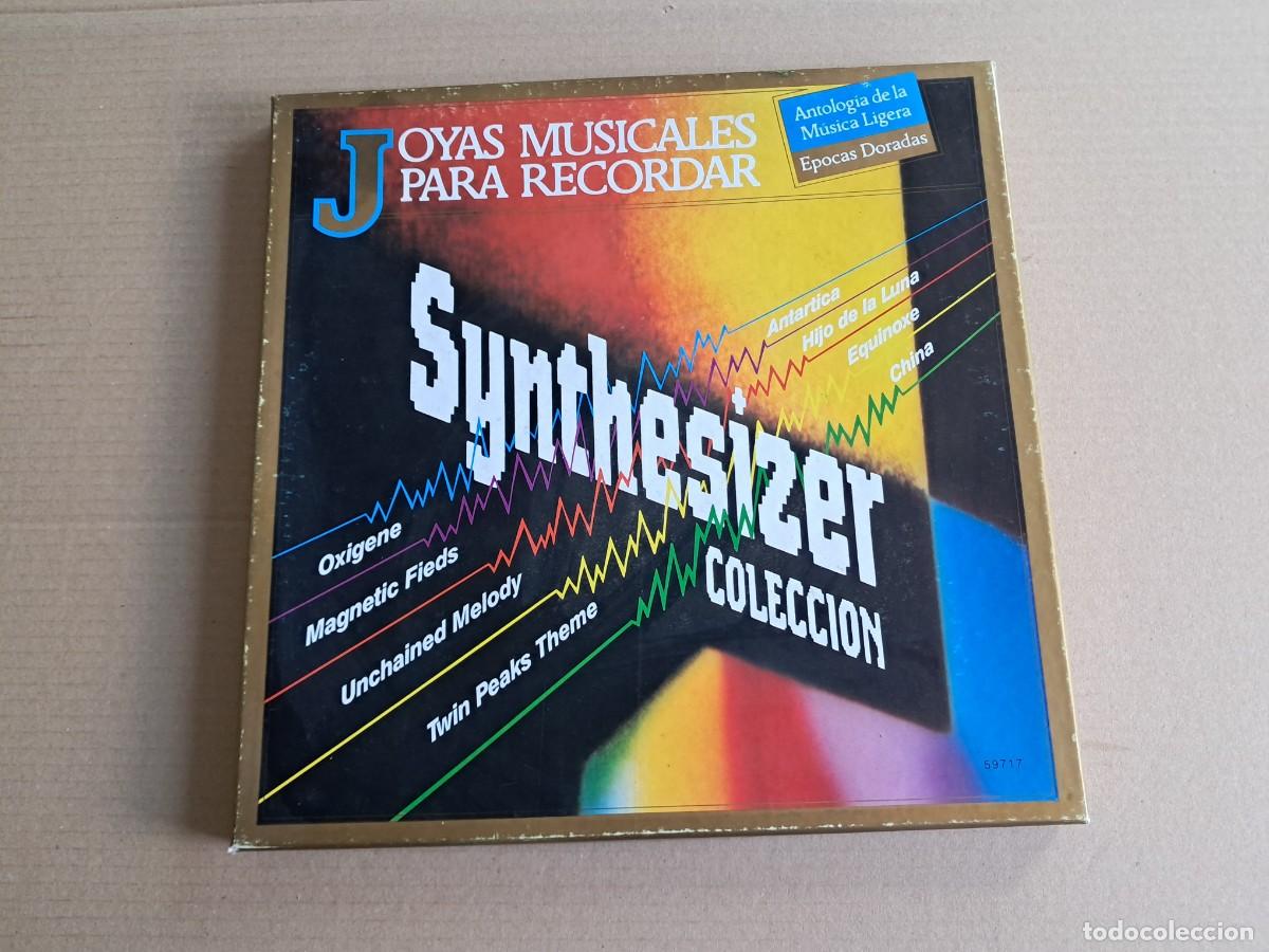 Discos de vinilo: VARIOS ARTISTAS - SYNTHESIZER COLLECTION JOYAS MUSICALES PARA RECORDAR 3 LP&acute;S BOX 1991 ED ESPA&Ntilde;OLA