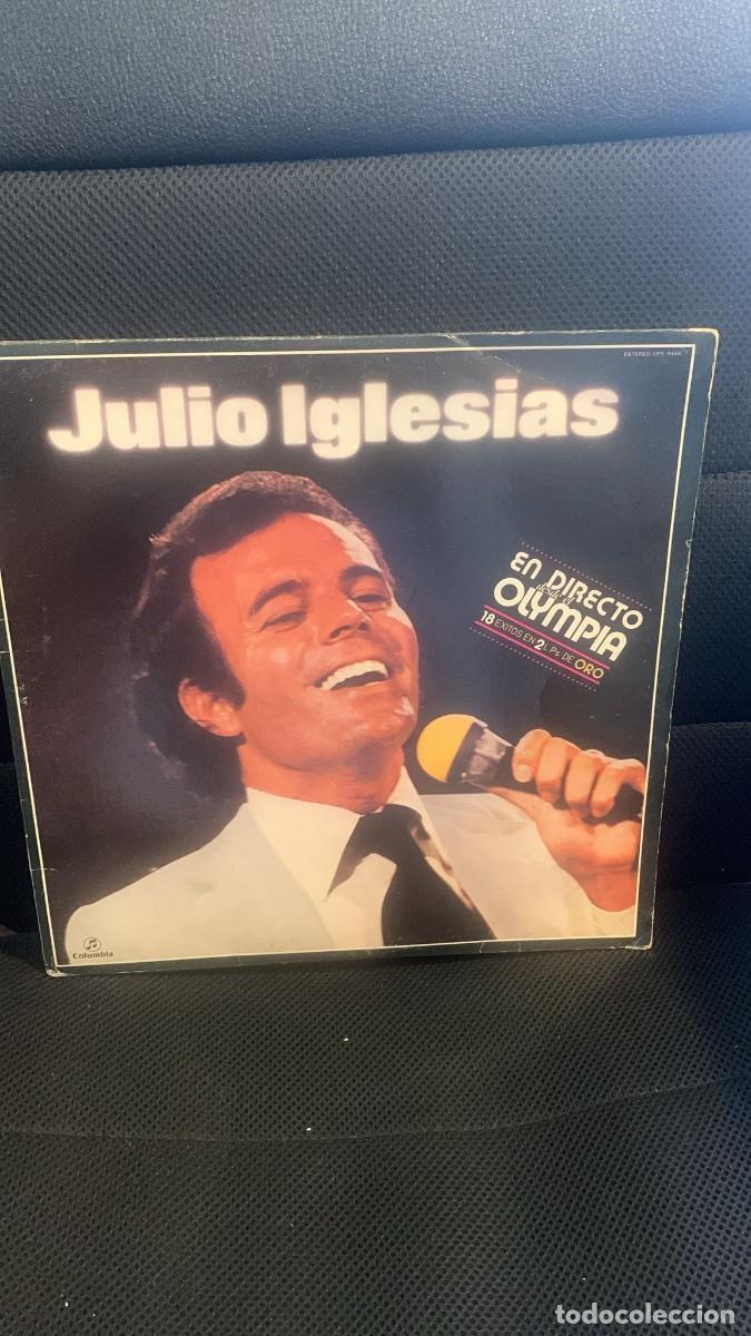 Discos de vinilo: Vinilo Julio Iglesias En Directo Olympia 2LP