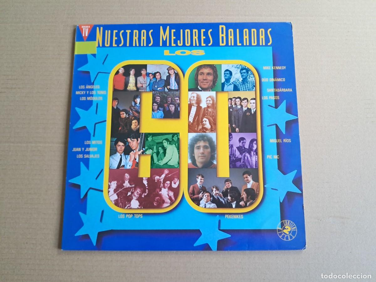 Discos de vinilo: VARIOS ARTISTAS - NUESTRAS MEJORES BALADAS LOS 60 DOBLE LP 1991