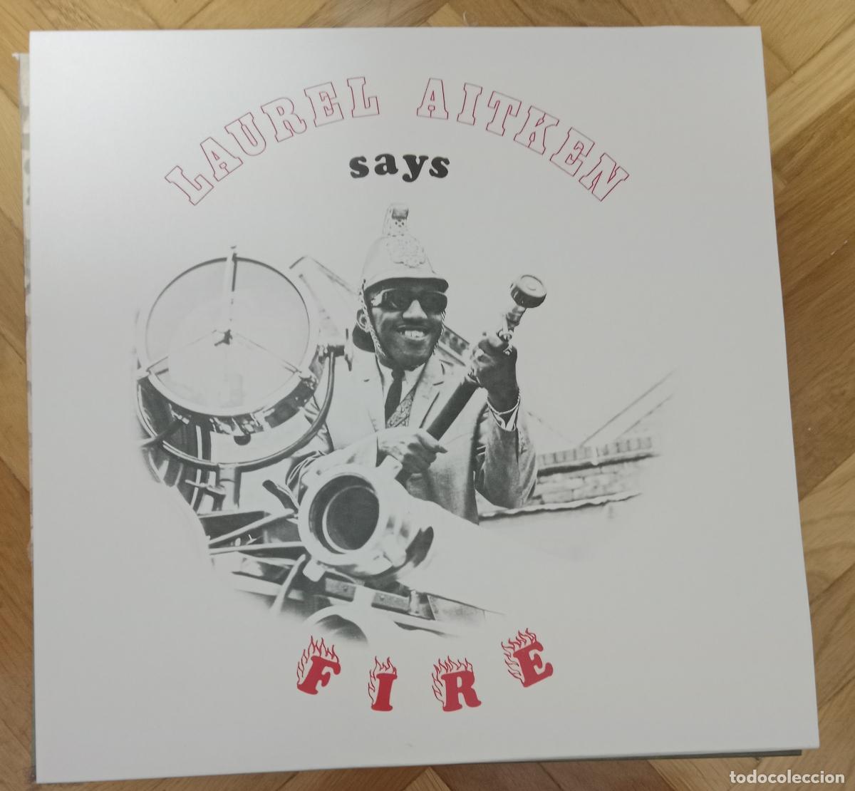 Discos de vinilo: Laurel Aitken - Says fire Lp Nuevo - Foto 1