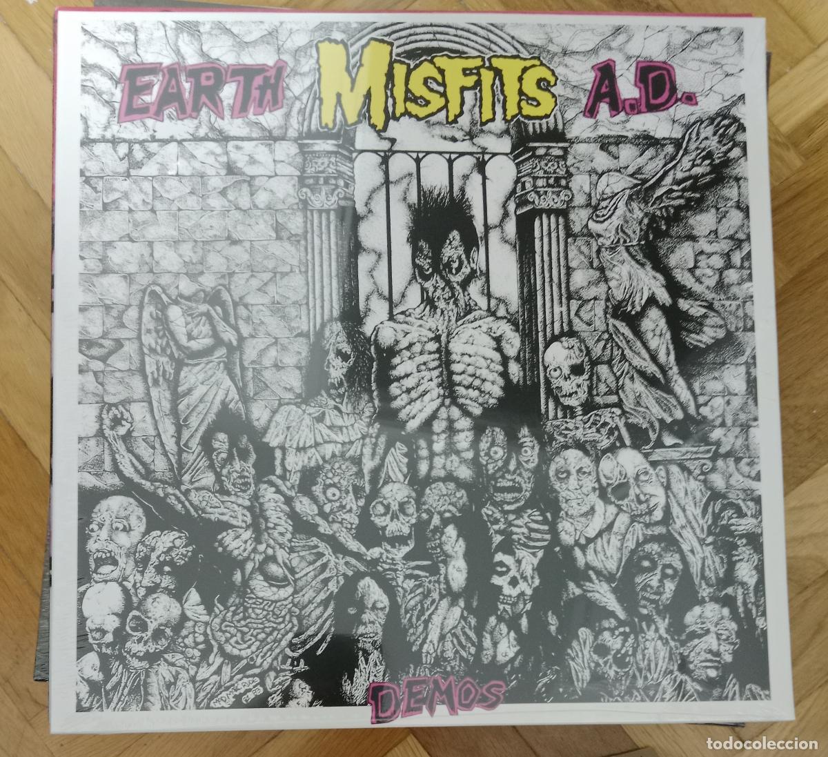 Discos de vinilo: Misfits - Earth AD Demos Lp nuevo - Foto 1