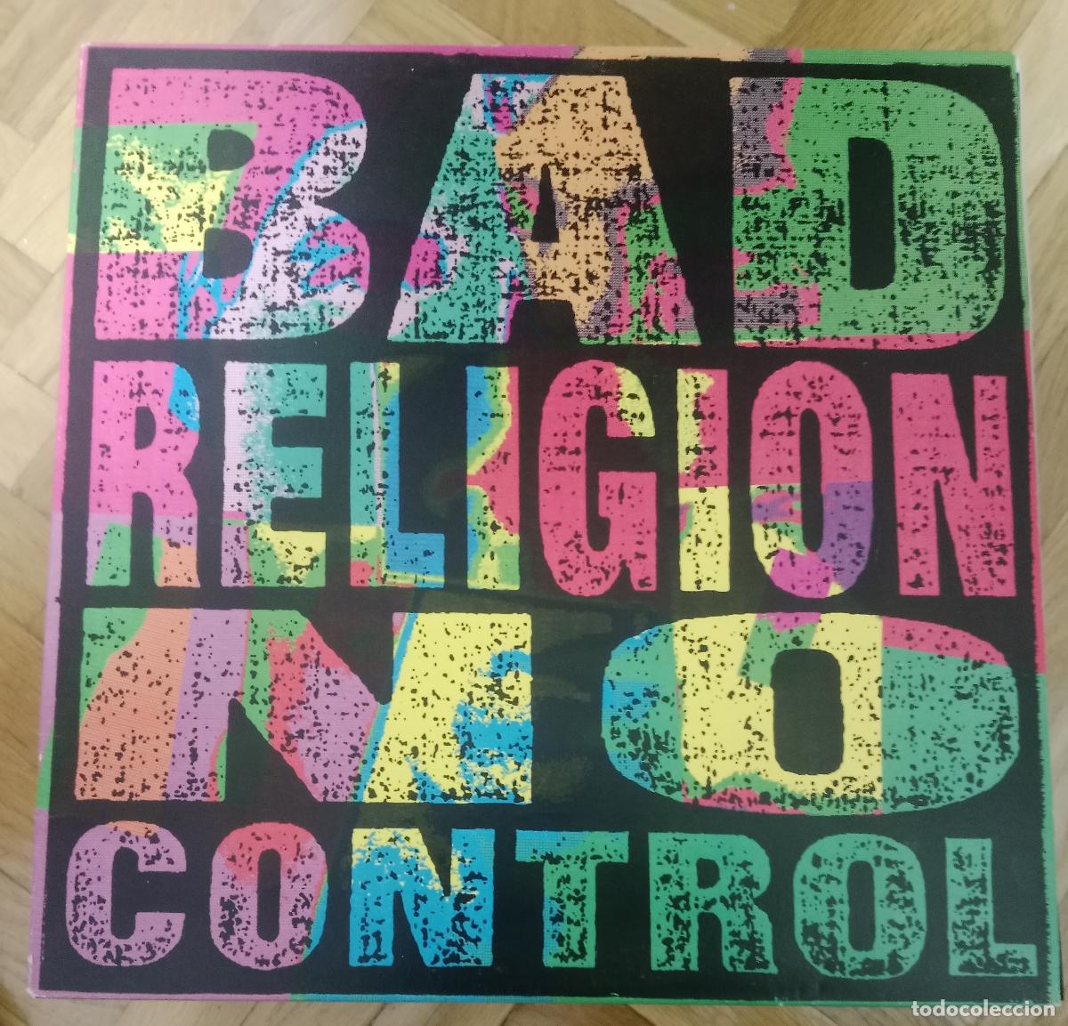 Discos de vinilo: Bad Religion - No Control Lp EEUU 1989 - Foto 1