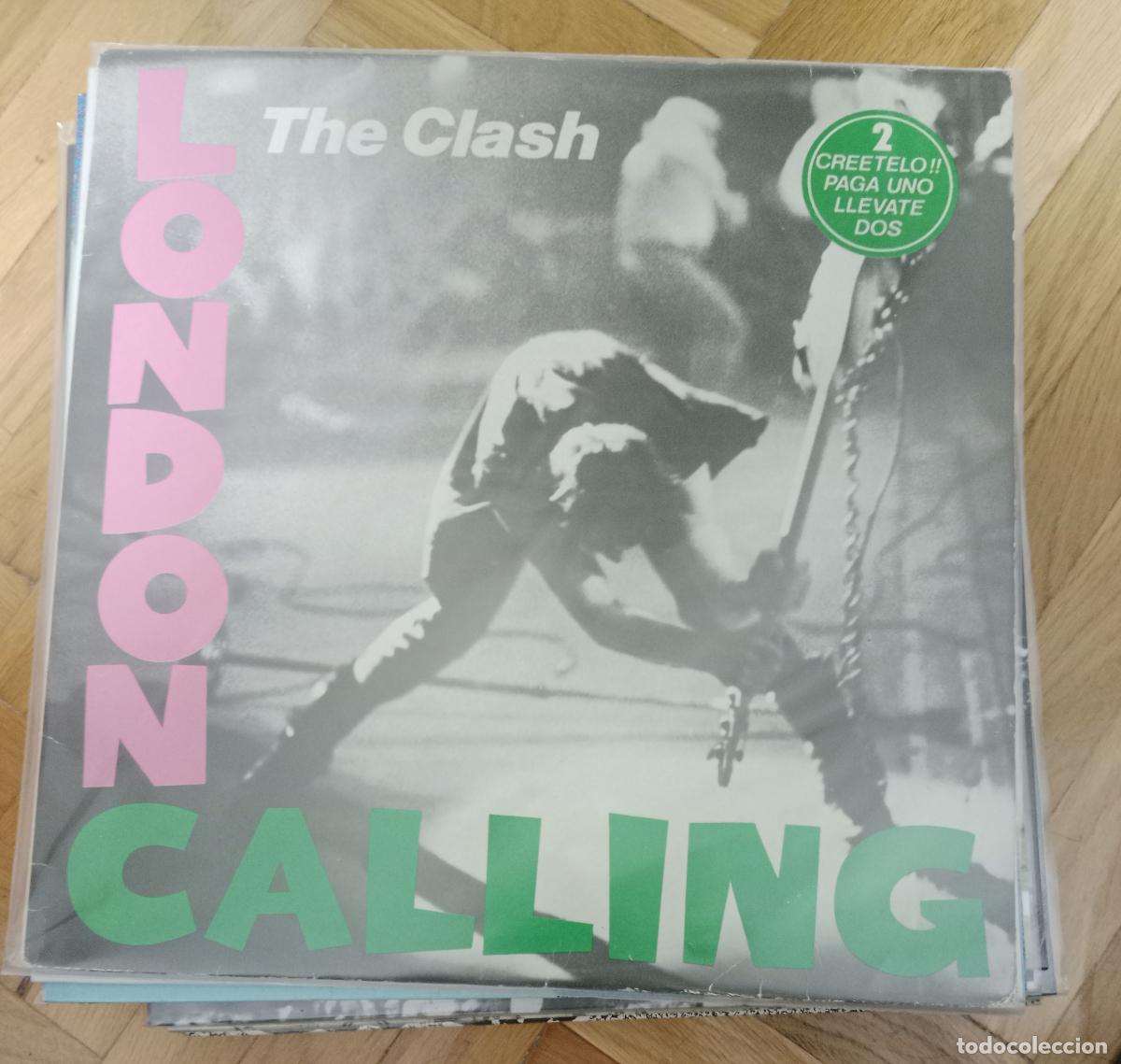 Discos de vinilo: The Clash - London Calling Doble Lp Espa&ntilde;a 80s