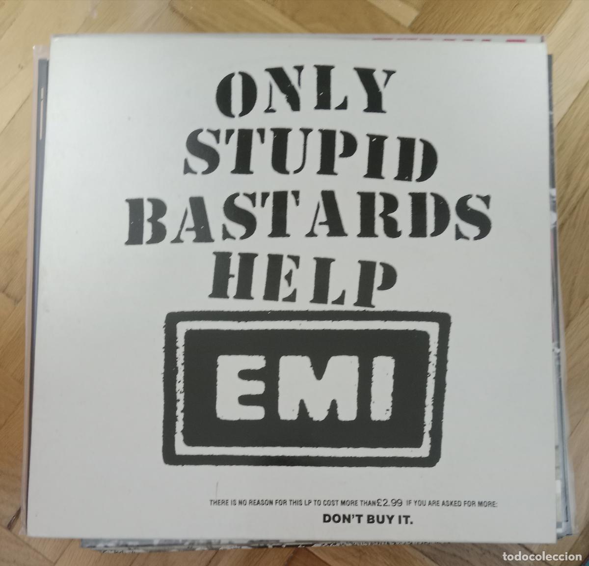 Discos de vinilo: Conflict &lrm;&ndash; Only Stupid Bastards Help EMI Lp UK 1986