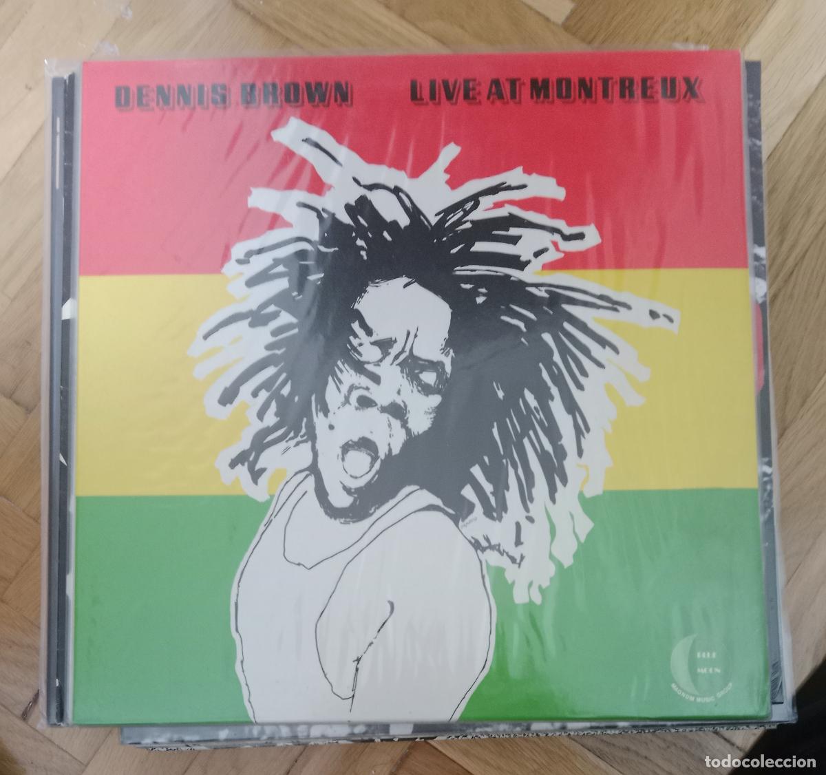 Discos de vinilo: Dennis Brown &lrm;&ndash; Live At Montreux lP uk 1984
