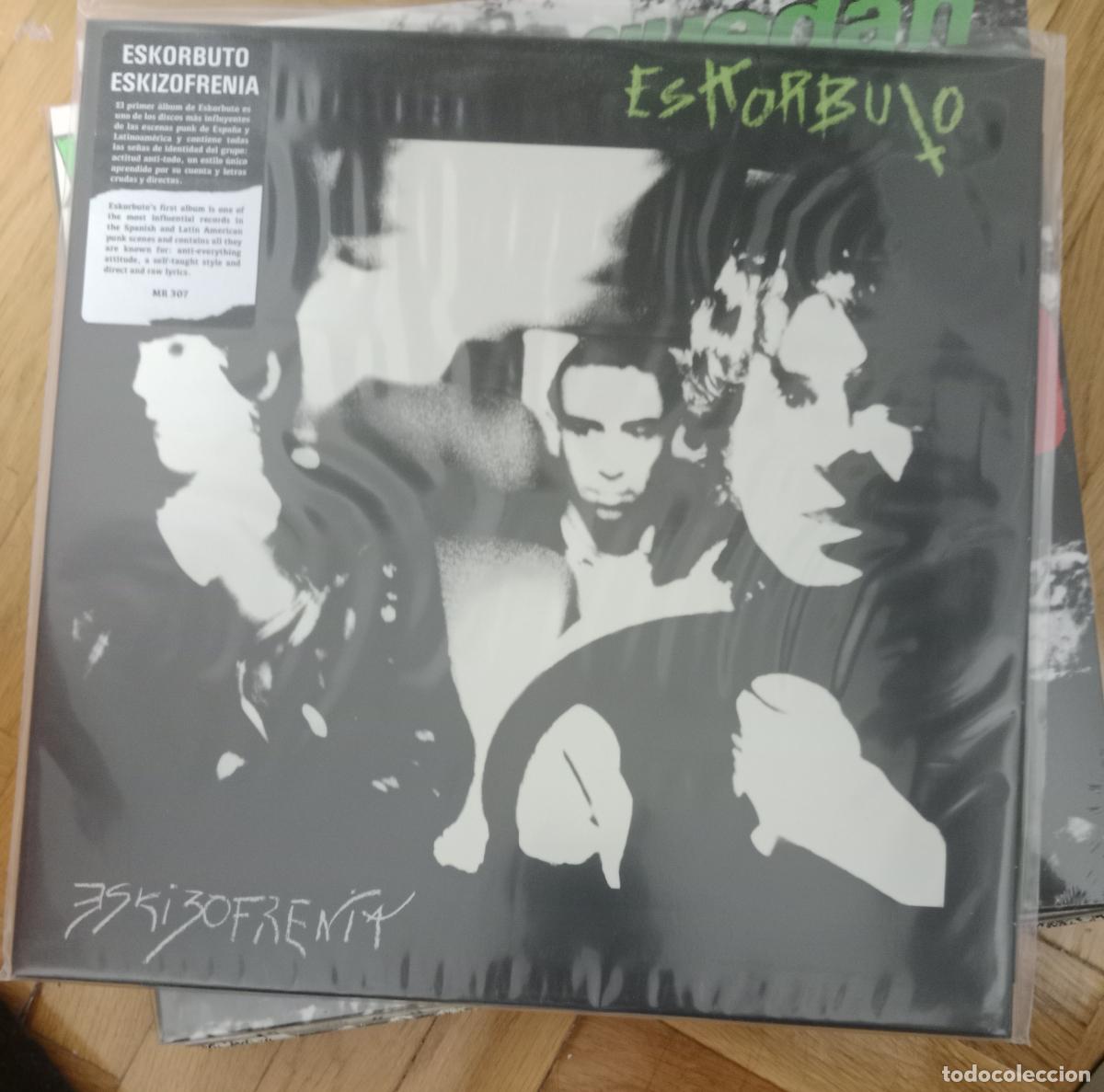 Discos de vinilo: Eskorbuto -Eskizofrenia Lp nuevo con poster gigante