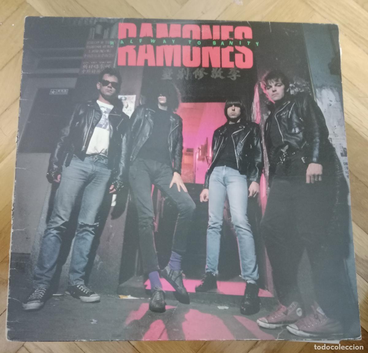 Discos de vinilo: Ramones - Halfway to sanity Lp Espa&ntilde;a 1987