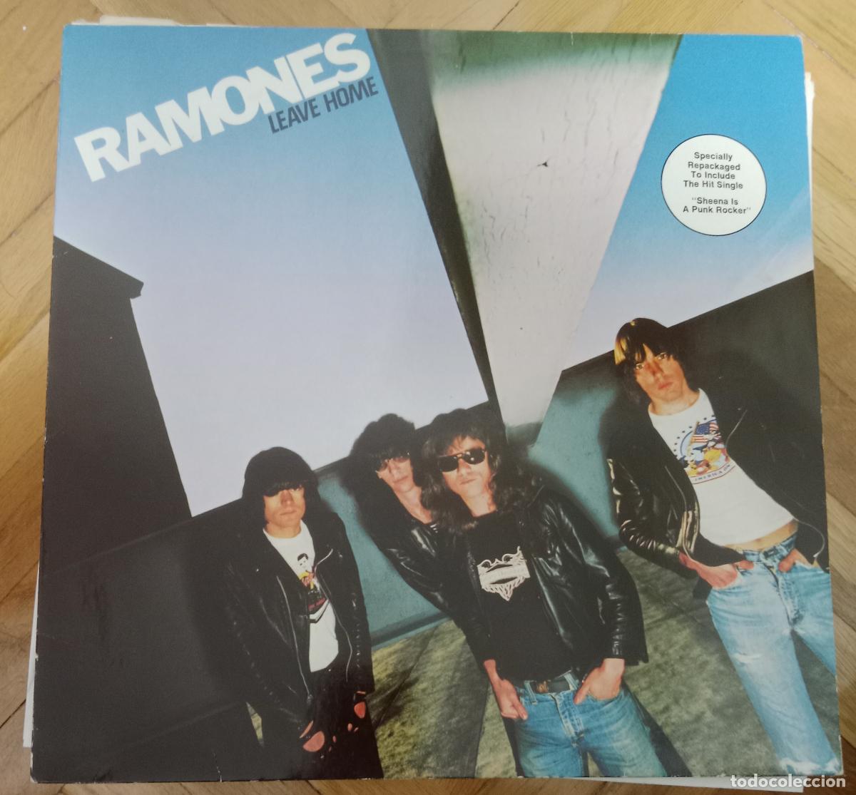 Discos de vinilo: Ramones - Leave home Lp Alemania 80s