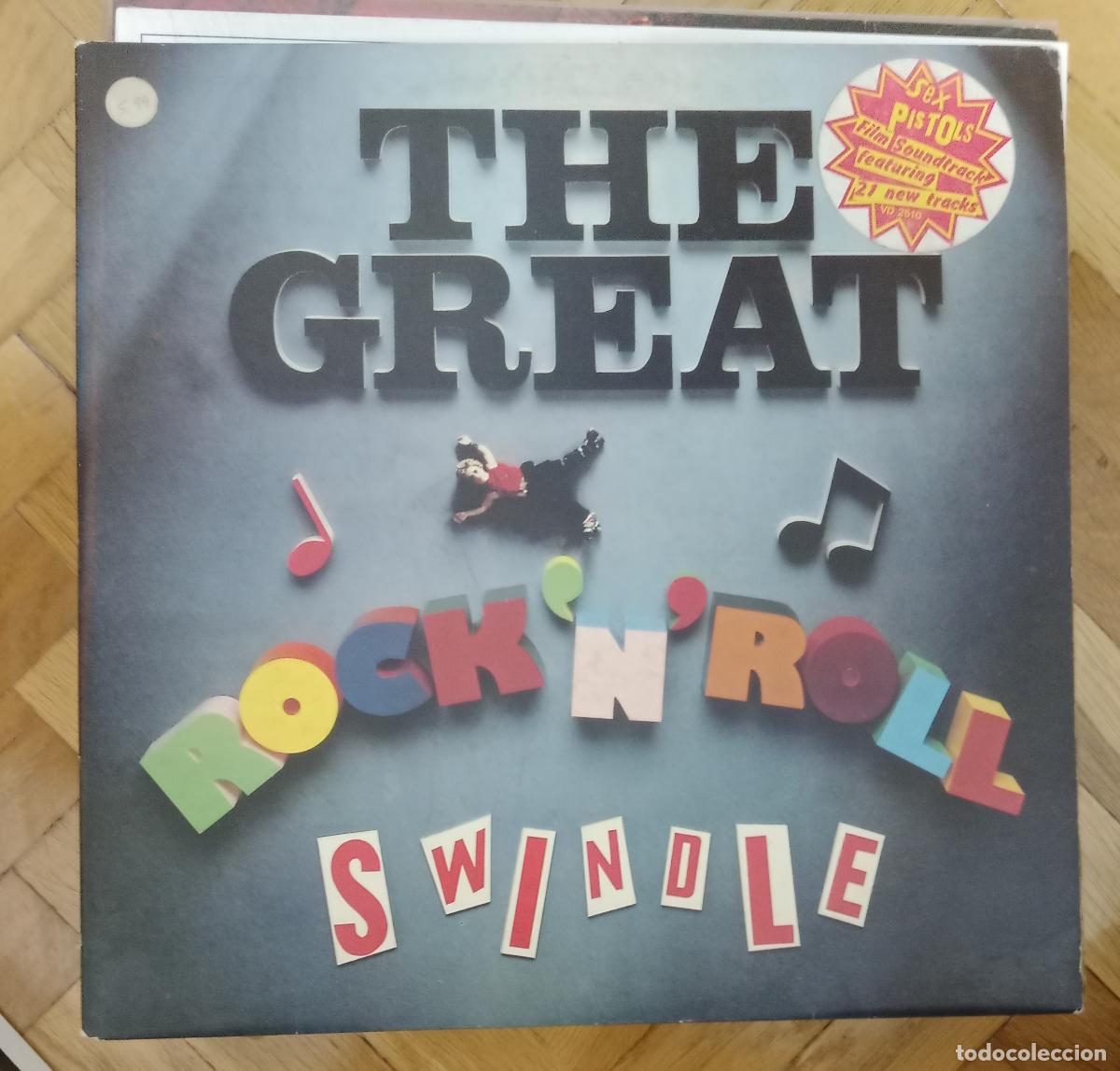 Discos de vinilo: Sex Pistols &lrm;&ndash; The Great Rock 'N' Roll Swindle UK 1979