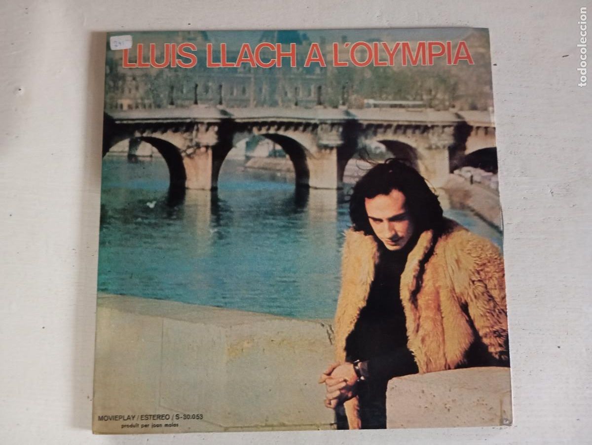 Discos de vinilo: LLU&Iacute;S LLACH A L'OLYMPIA - MOVIEPLAY - 1973