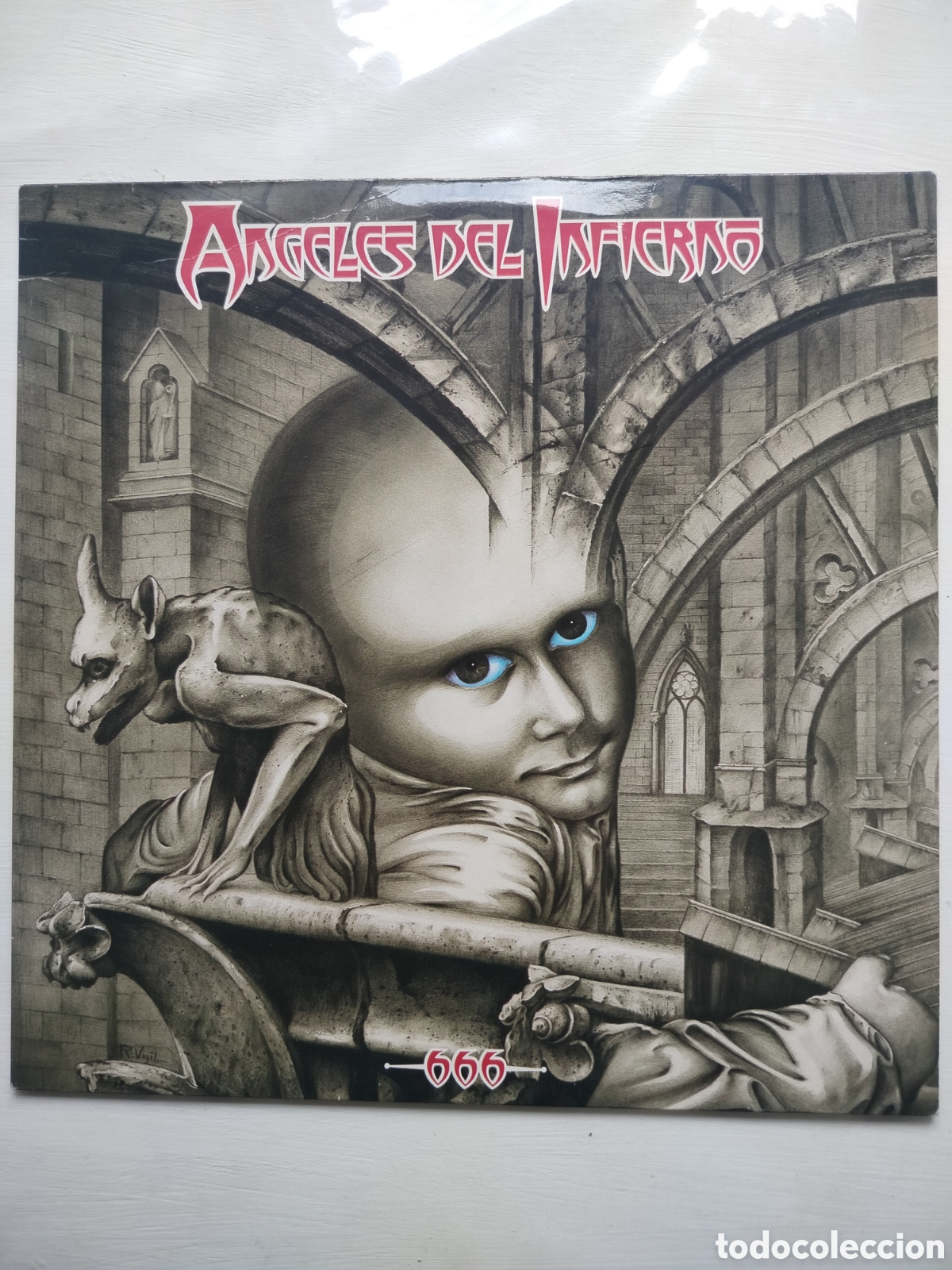 Discos de vinilo: &Aacute;ngeles del Infierno LP 666