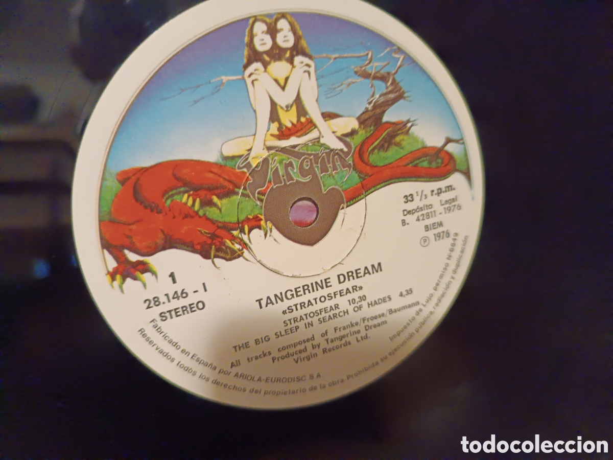 Discos de vinilo: Tangerine Dream Stratosfear - Foto 4
