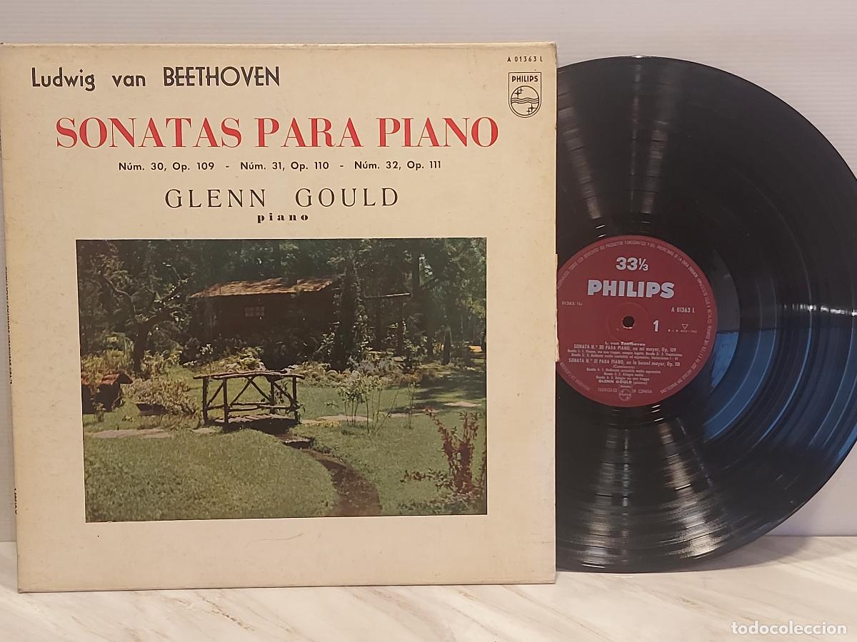 Discos de vinilo: BEETHOVEN &ndash; SONATAS PARA PIANO OP.109-110-111 / GLENN GOULD / PHILIPS ORIGINAL / MBC. ***