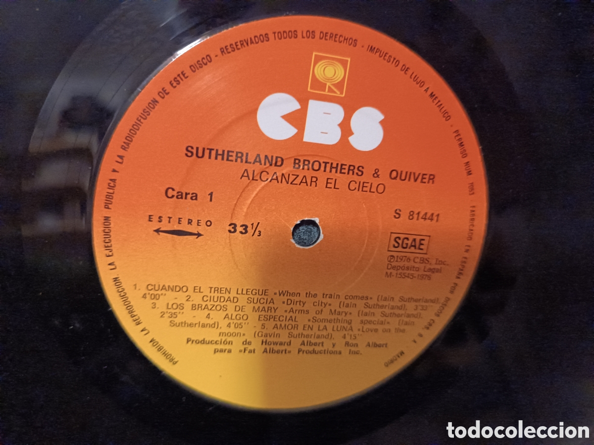 Discos de vinilo: Sutherland Brothers & Quiver - Foto 3