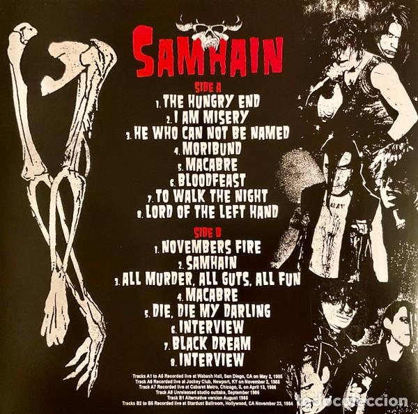 Discos de vinilo: Samhain &ndash; Last Gasp On Earth LP - Foto 2