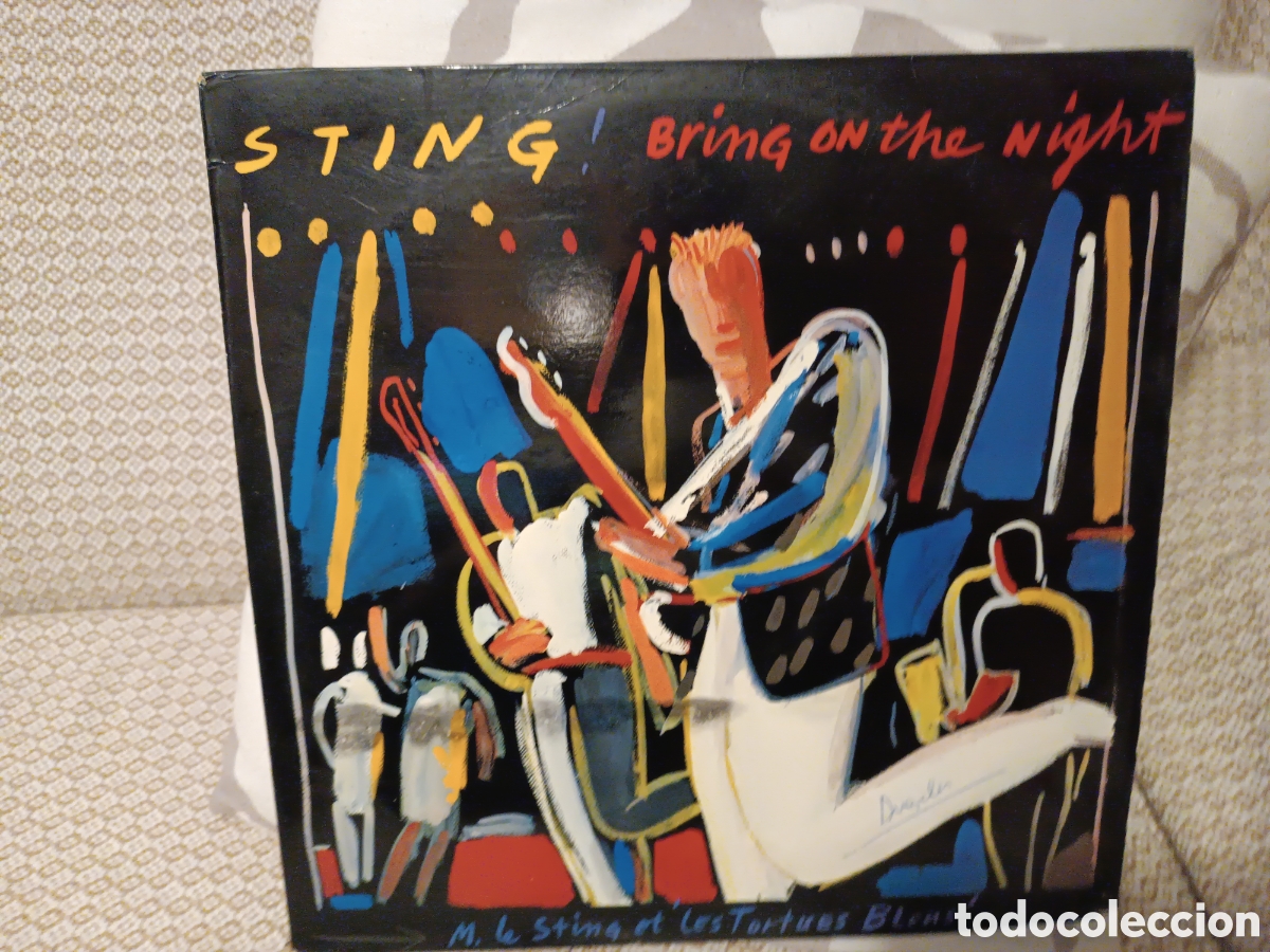 Discos de vinilo: Sting Bring on The night