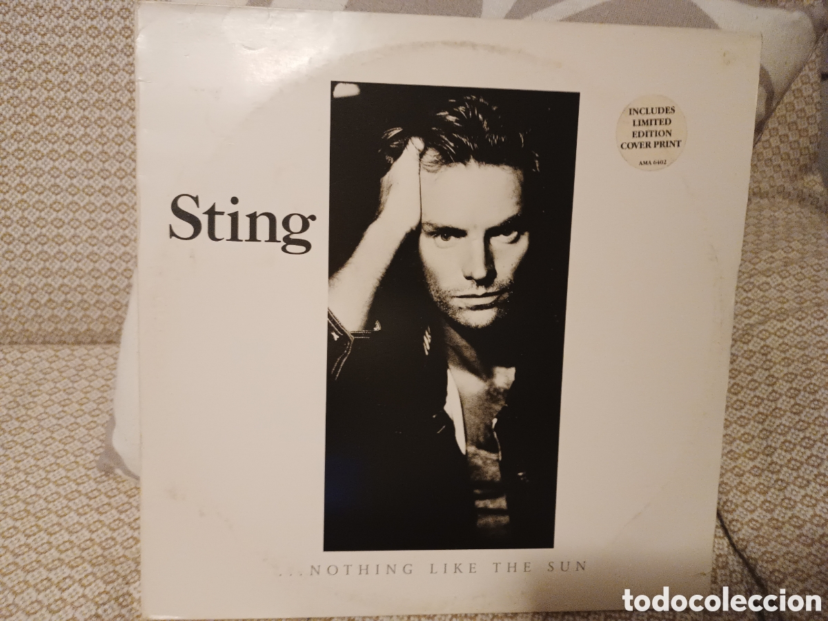 Discos de vinilo: Sting Nothing Like The Sun