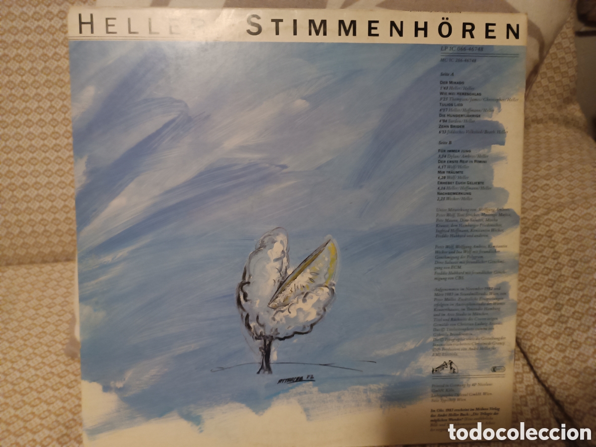Discos de vinilo: Andre Heller Stimmenhoren - Foto 2
